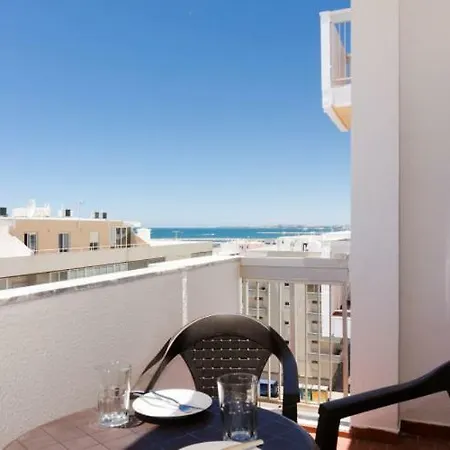Ocean View 1 Bed Flat Apartment Quarteira